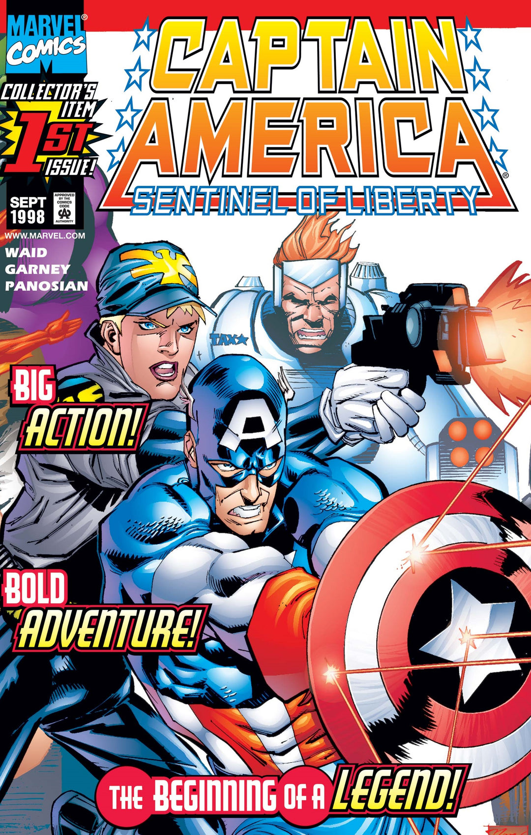 Captain America: Sentinel of Liberty (1998) #1 <C-BINS>