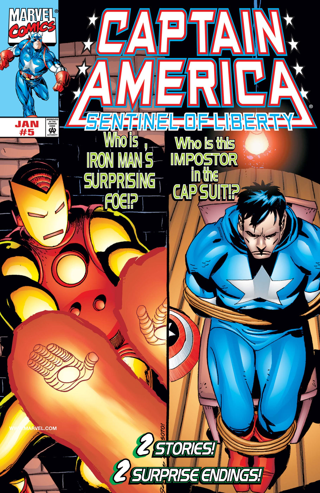 Captain America: Sentinel of Liberty (1998) #5 <C-BINS>