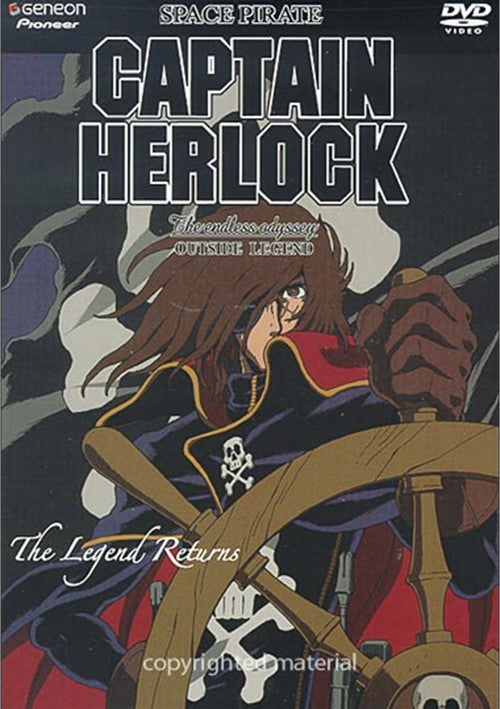 Captain Herlock Vol. 1 & 2 (DVD) ~Previously Viewed~