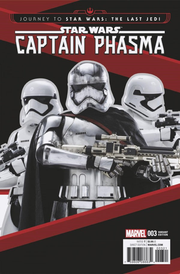 Journey to Star Wars The Last Jedi Captain Phasma #3 (Of 4) Movie Variant <OFC>