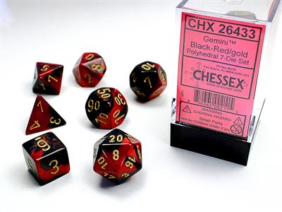 Chessex Gemini Polyhedral 7-Die Set