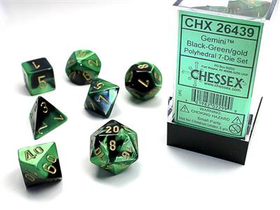 Chessex Gemini Polyhedral 7-Die Set