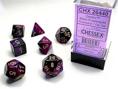 Chessex Gemini Polyhedral 7-Die Set