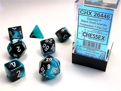 Chessex Gemini Polyhedral 7-Die Set