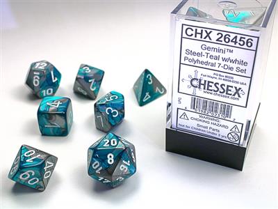 Chessex Gemini Polyhedral 7-Die Set