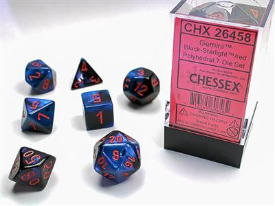 Chessex Gemini Polyhedral 7-Die Set