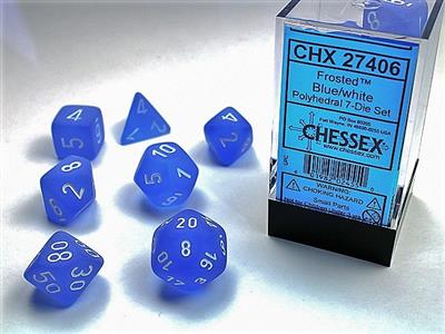 Chessex Frosted Polyhedral 7-Die Set