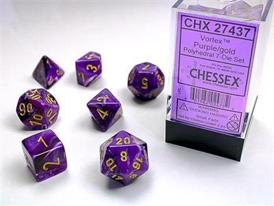 Chessex Vortex Polyhedral 7-Die Set