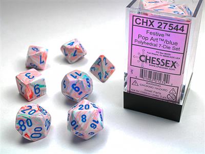 Chessex Festive Polyhedral 7-Die Set