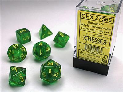 Chessex Borealis Polyhedral 7-Die Set
