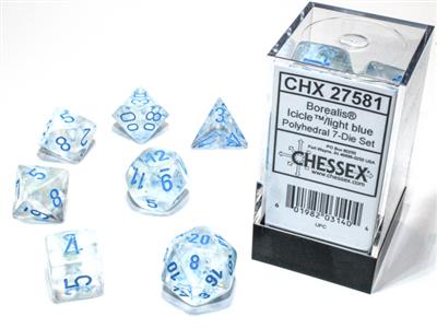 Chessex Borealis Polyhedral 7-Die Set