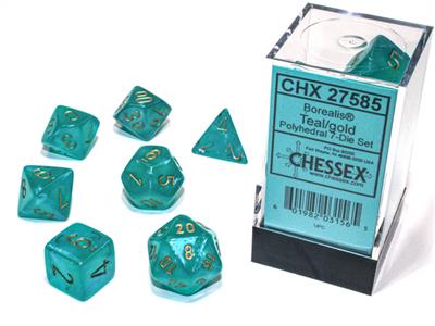 Chessex Borealis Polyhedral 7-Die Set