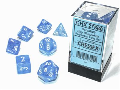 Chessex Borealis Polyhedral 7-Die Set