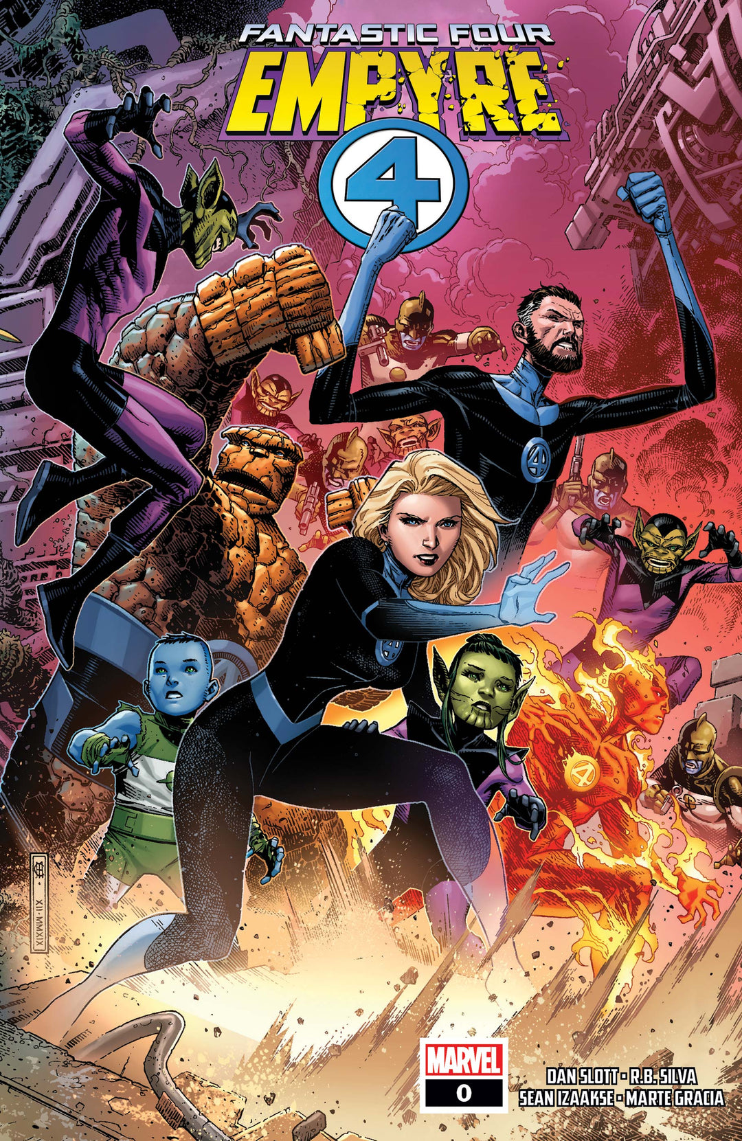 Empyre #0-6; Avengers, Fantastic Four Specials [Lot of 9 Comics] <OXB-02>