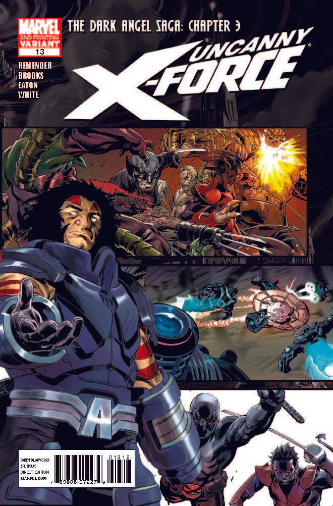 Uncanny X Force (2010) #13 Variant (2nd Print) <BINS>