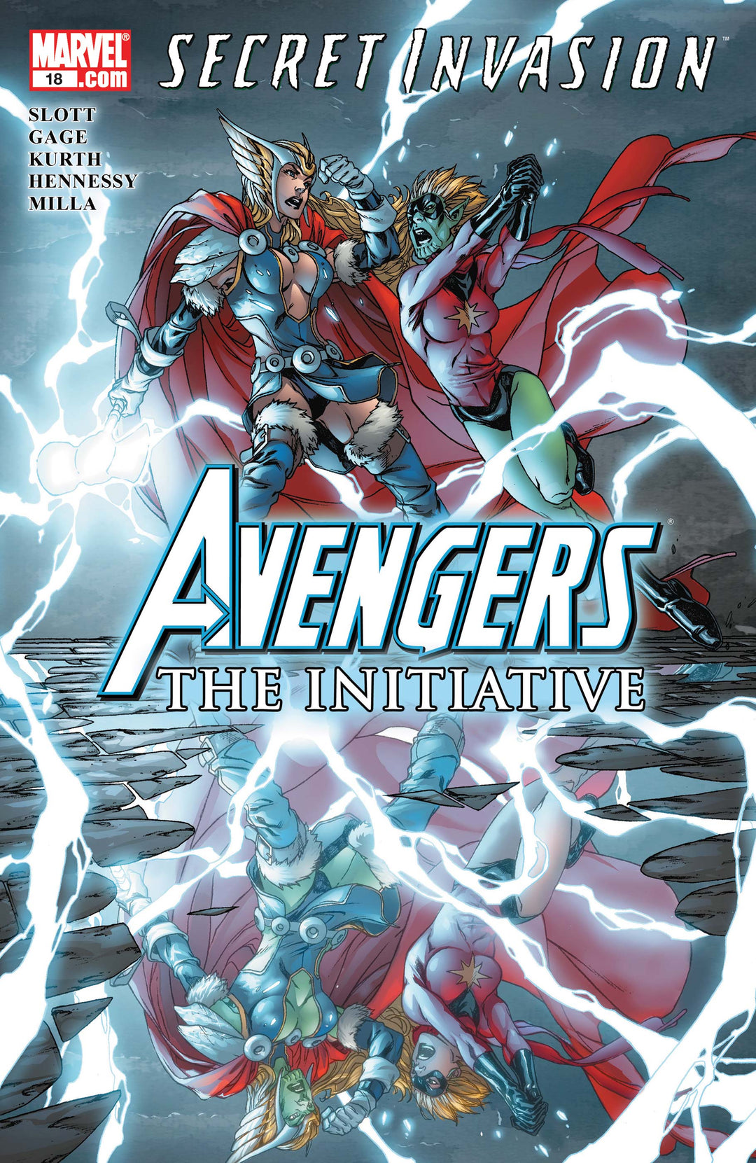 Avengers: The Initiative (2007) #18 [Secret Invasion] <BINS>