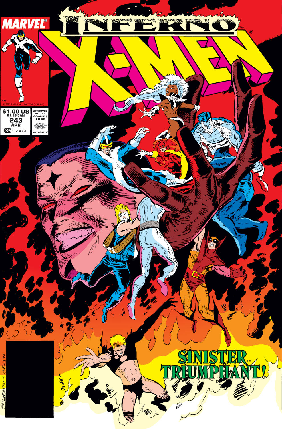 Uncanny X-Men (1963) #243 [Inferno] <C-BINS>