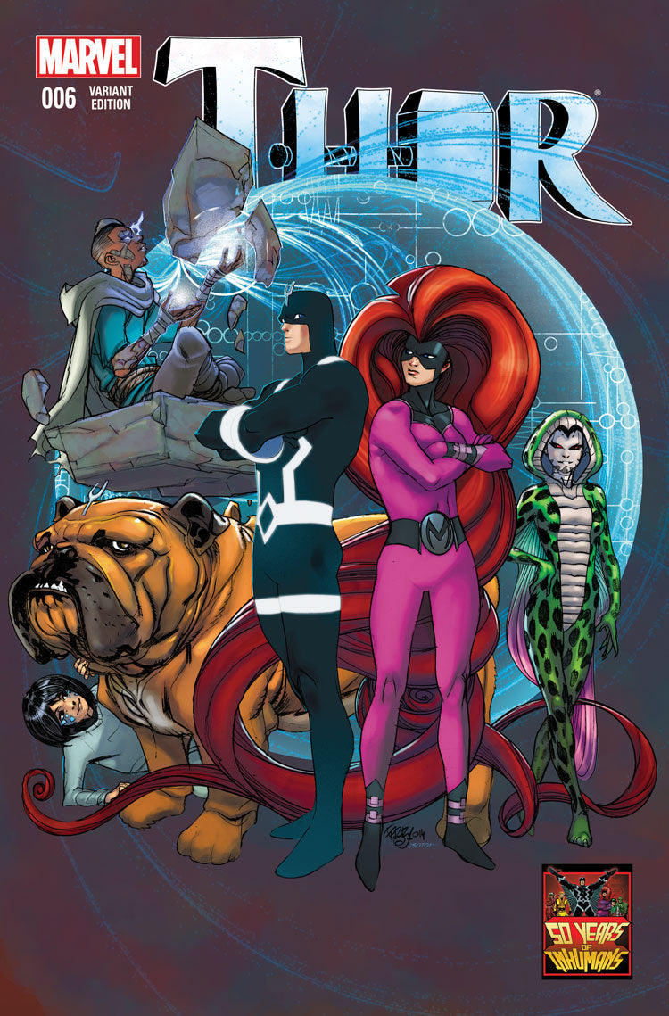 Thor (2014) #6 Variant (1:50) Inhuman 50th Anniversary Edition <BINS>