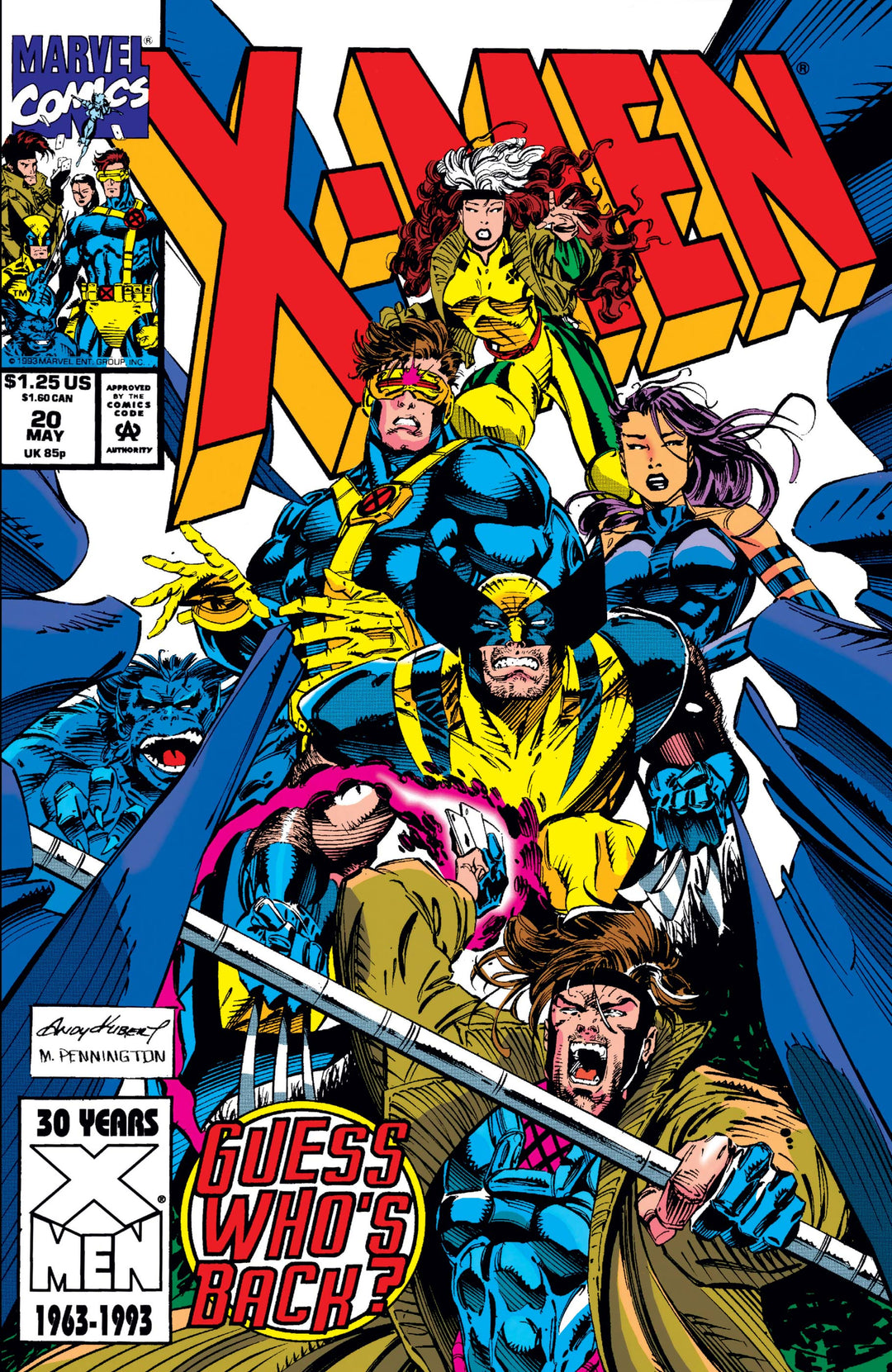 X-Men (1991) #20 [VG] <C-BINS>
