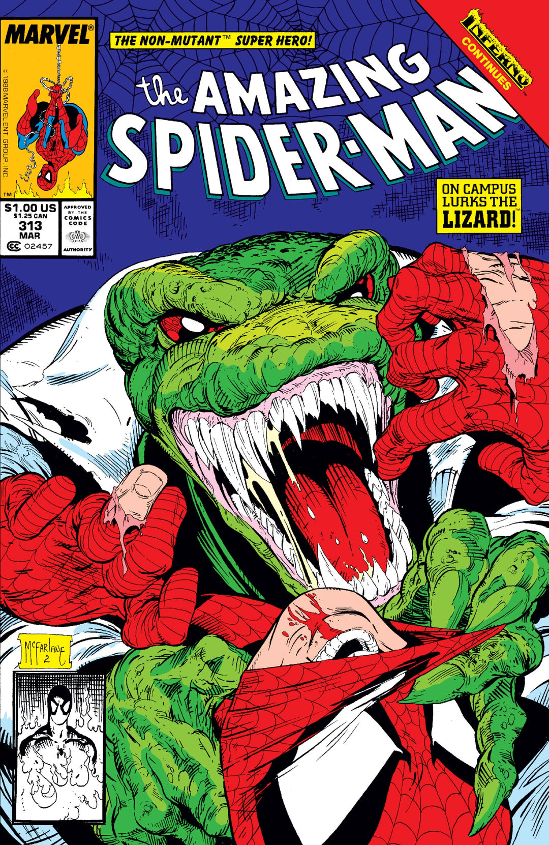 Amazing Spider-Man (1963) #313 [INFERNO] <OXB-04>