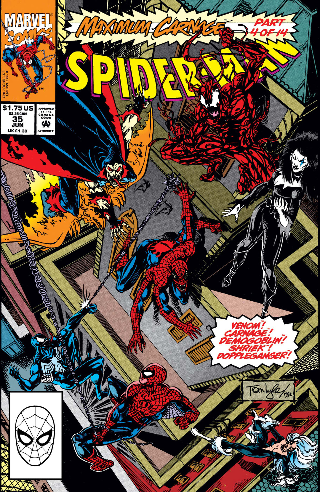 Spider-Man (1990) #35 Maximum Carnage (Part 4) <OXB-03>