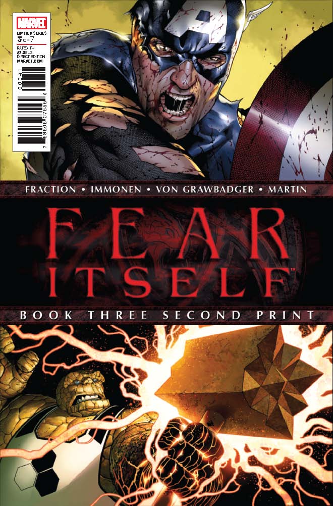 Fear Itself (2011) #3 Variant (2nd Print) <BINS>