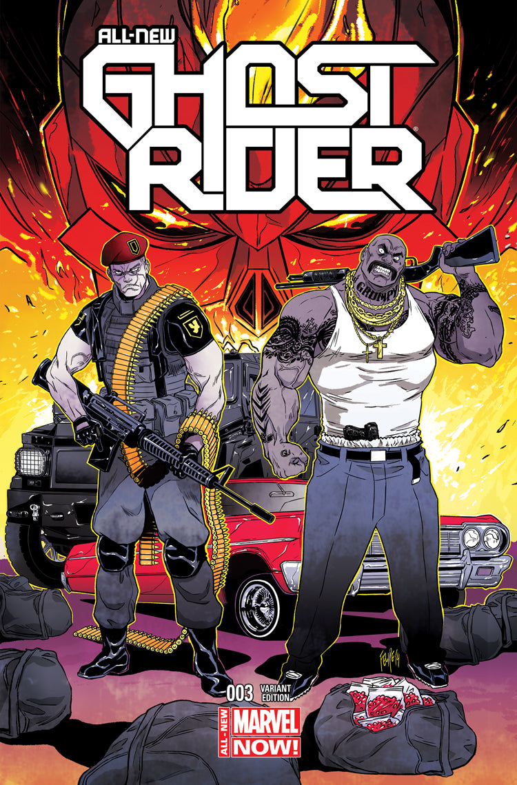 All New Ghost Rider #3 Variant (1:25) Smith Edition <BINS>