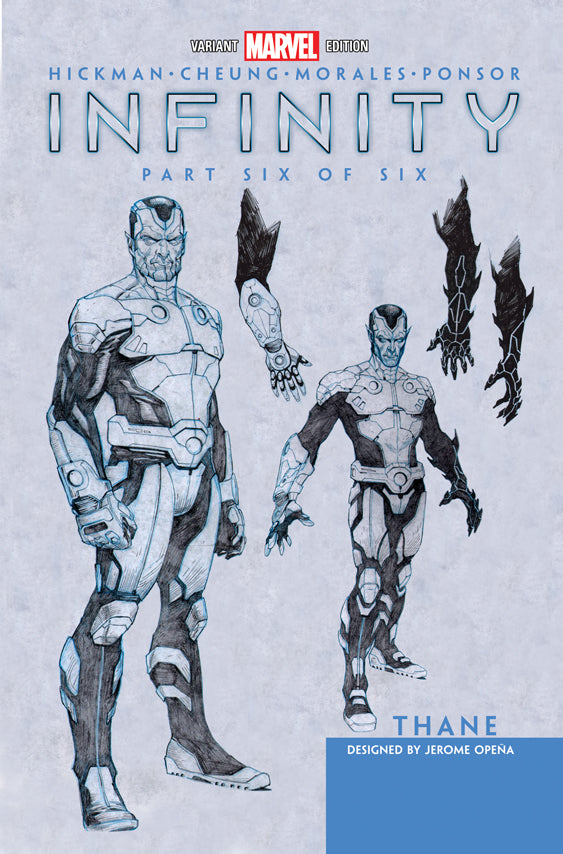 Infinity #6 (Of 6) Variant (1:50) Design Edition
