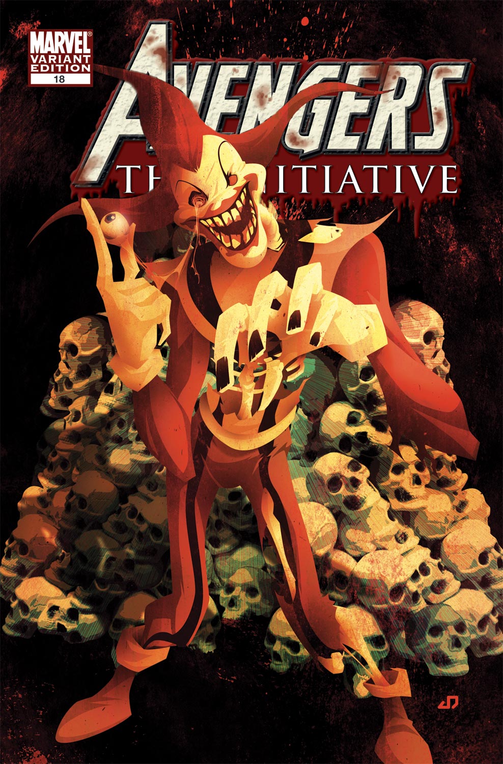 Avengers: The Initiative (2007) #18 Variant (1:10) Zombie Edition [Secret Invasion] <BINS>