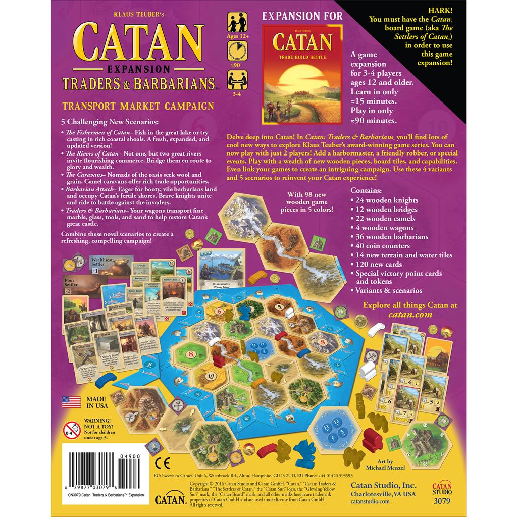 CATAN: Traders & Barbarians (5th Edition)