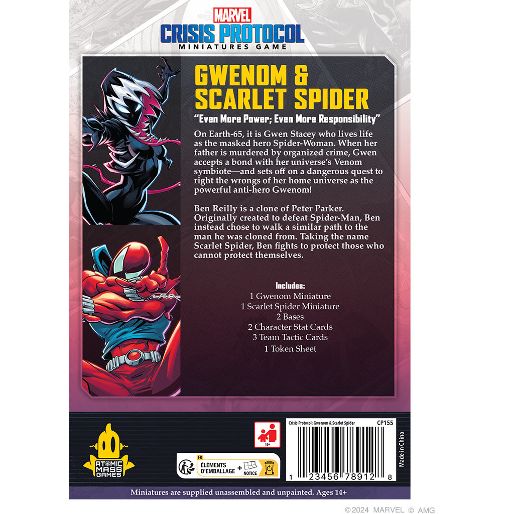 MARVEL: CRISIS PROTOCOL – GWENOM & SCARLET SPIDER (2024)