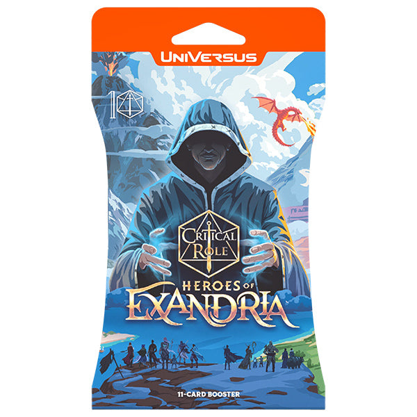 UniVersus: Critical Role - Heroes of Exandria Hanging Booster Pack (1)
