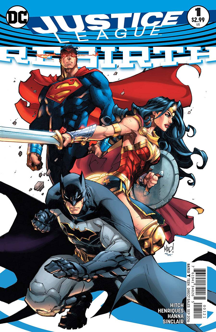 Justice League Rebirth #1 Variant Edition <BINS>