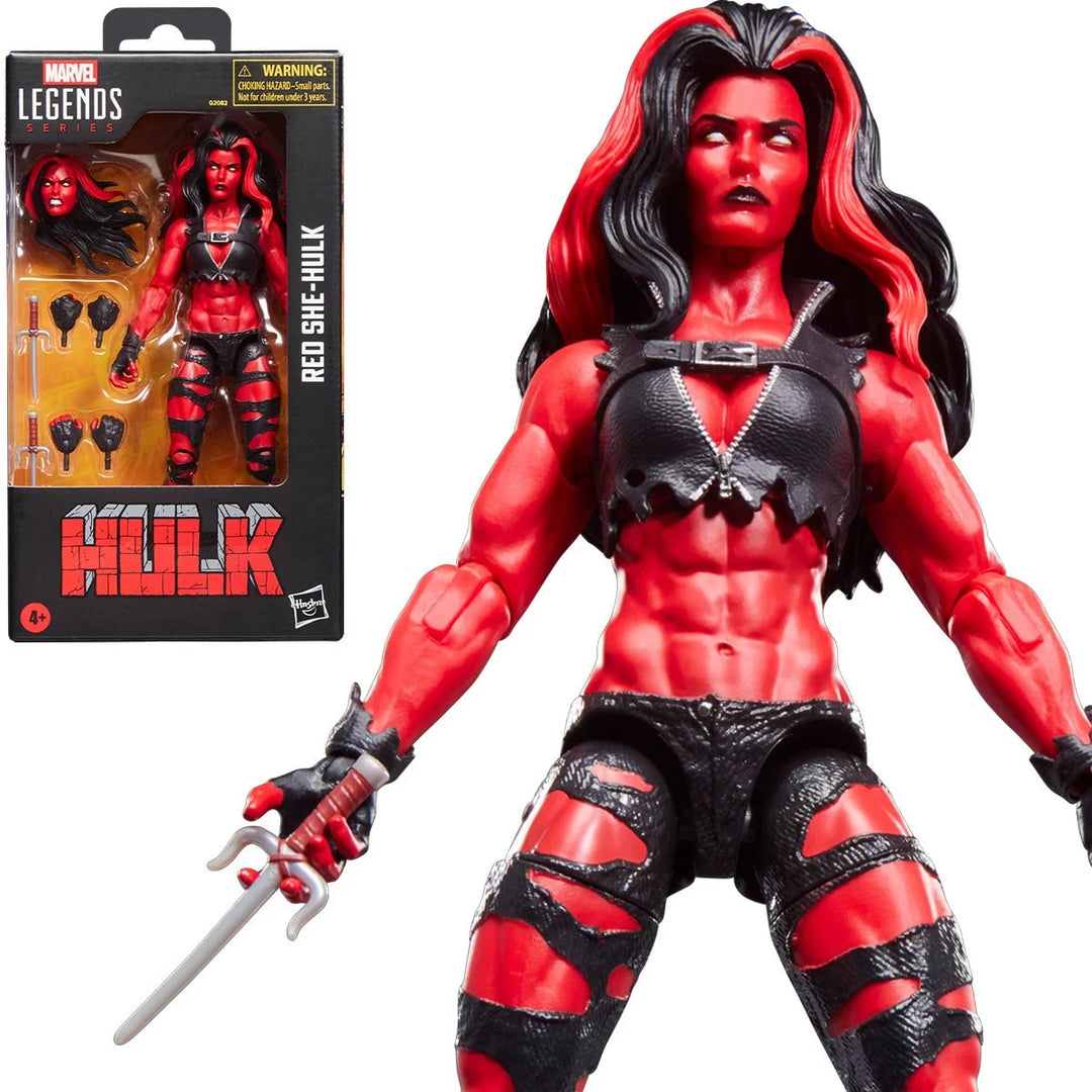 Marvel Legends: Red She-Hulk (6-Inch Action Figure)