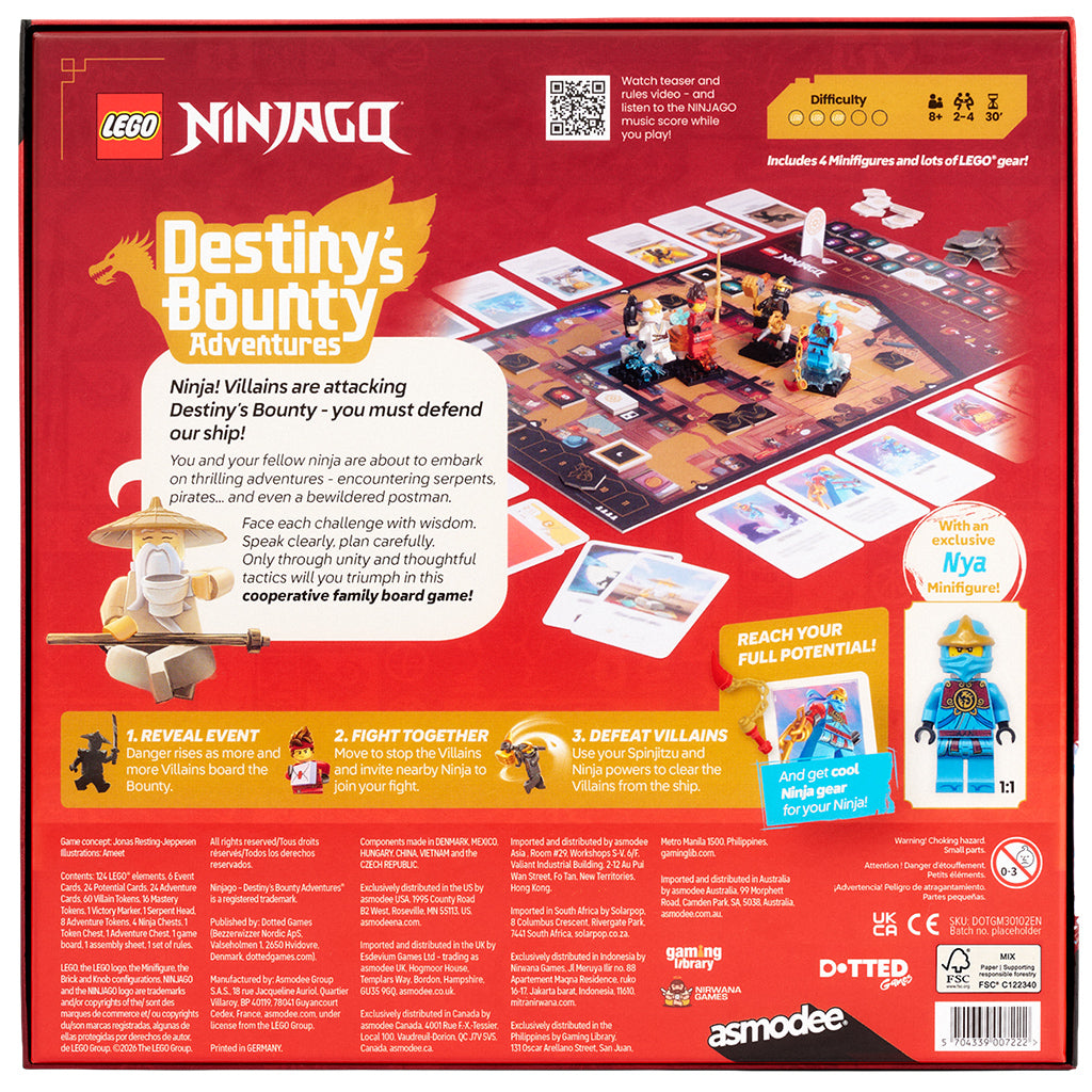 LEGO Ninjago Destiny's Bounty Adventures (2026)