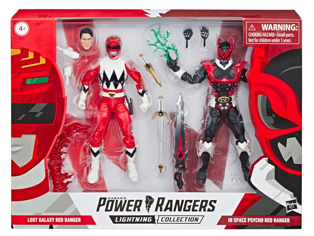 Power Rangers Lightning Collection Red Ranger & Psycho