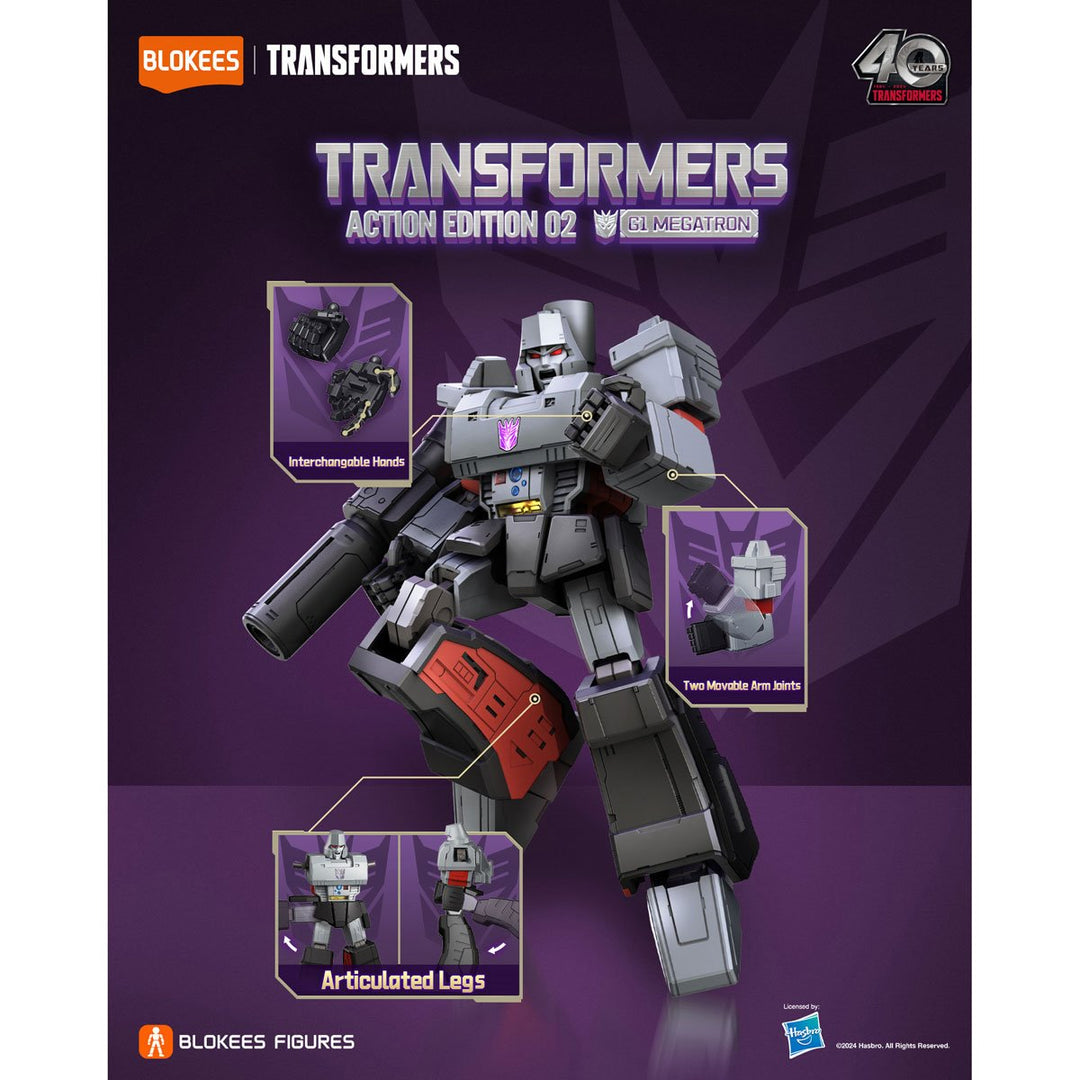 Transformers Blokees: Megatron (Action Edition Model Kit)