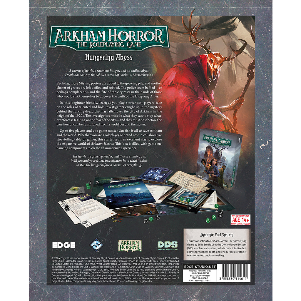 Arkham Horror RPG Starter Set - Hungering Abyss (2024)