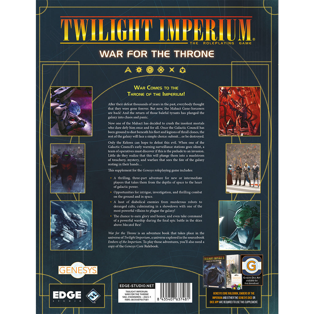 TWILIGHT IMPERIUM - WAR FOR THE THRONE (2024)