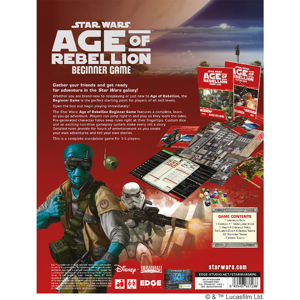 Star Wars - Age of Rebellion: Beginner Game (2023)