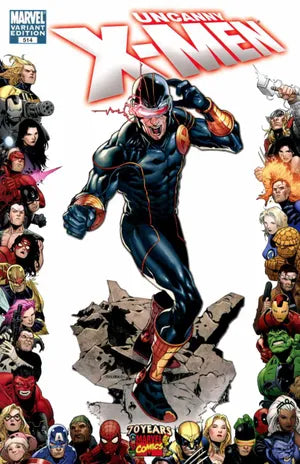 Uncanny X-Men (1963) #514 [Utopia] Variant (1:10) 70th Frame Tolibao Edition