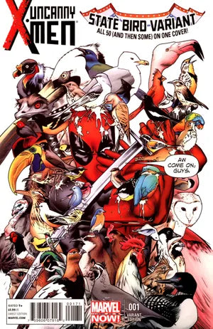 Uncanny X-Men (2013) #1 [Now] Variant State Bird Edition