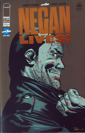 Negan Lives #1 Bronze Foil 2nd Print (Mature)