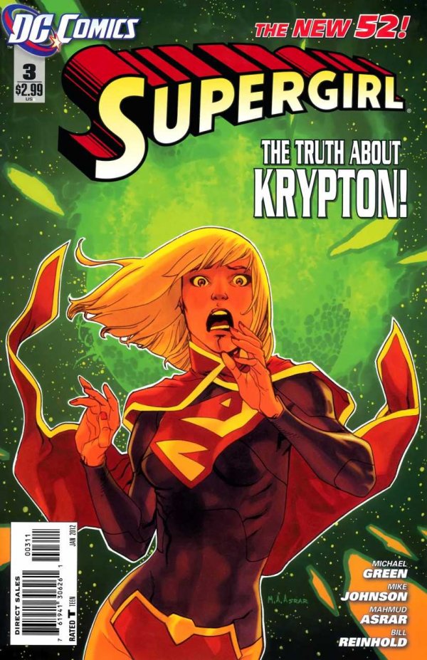 Supergirl (2011) #3 [New 52] <BINS> <OFC>