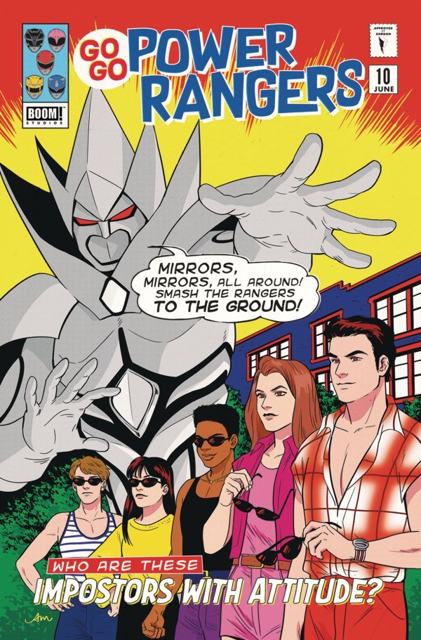 Go Go Power Rangers (2017) #10 Mok Variant VF <OFC>