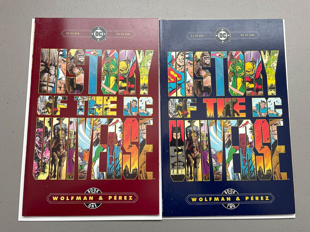 History of the DC Universe Book One & Two (1986) <BIB11> <OXB-02>
