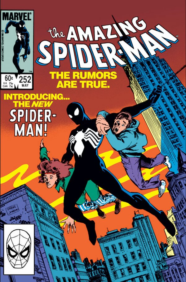 Amazin Spider-Man (1963) #252 Direct Edition VF- 1st Black Suit in ASM