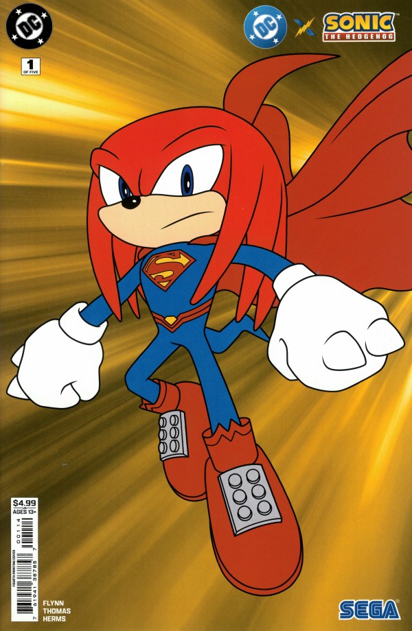 DC X Sonic The Hedgehog #1 (Of 5) Variant (4th Print)
