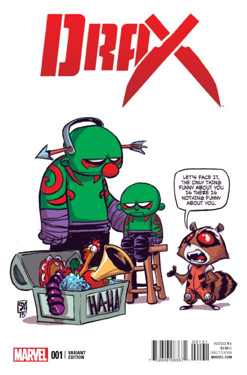 Drax (2015) #1 Young Variant <BINS>