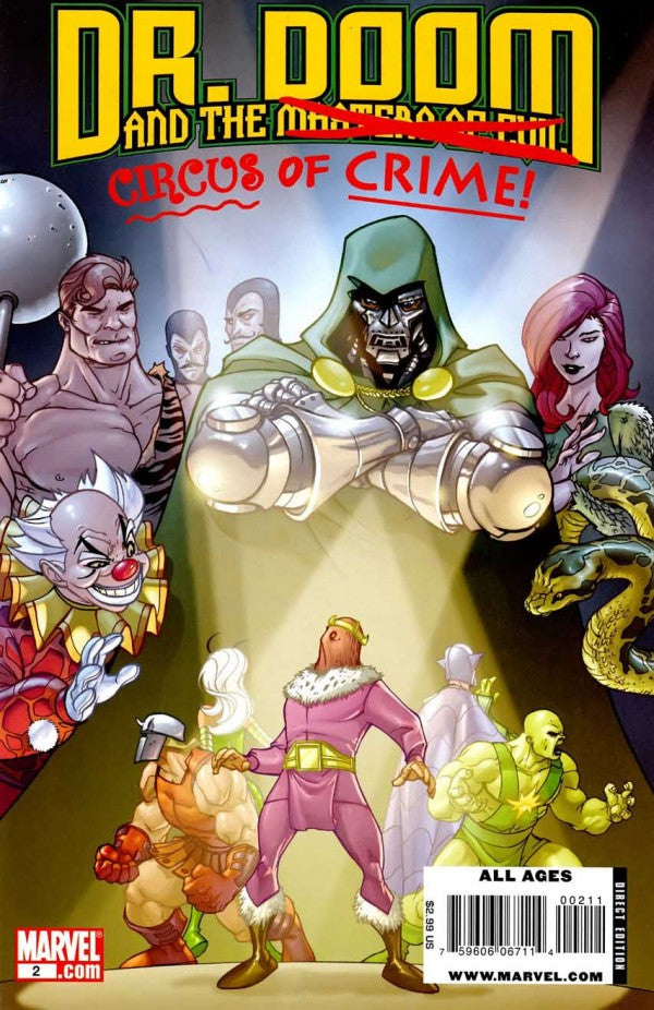 Doctor Doom and the Masters of Evil (2009) #2 <BINS>